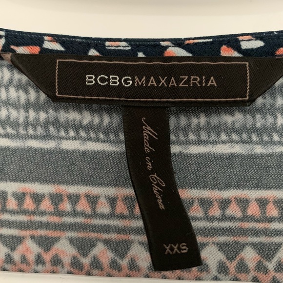 BCBG MaxAzria wrap dress worn once XXS - Picture 3 of 4